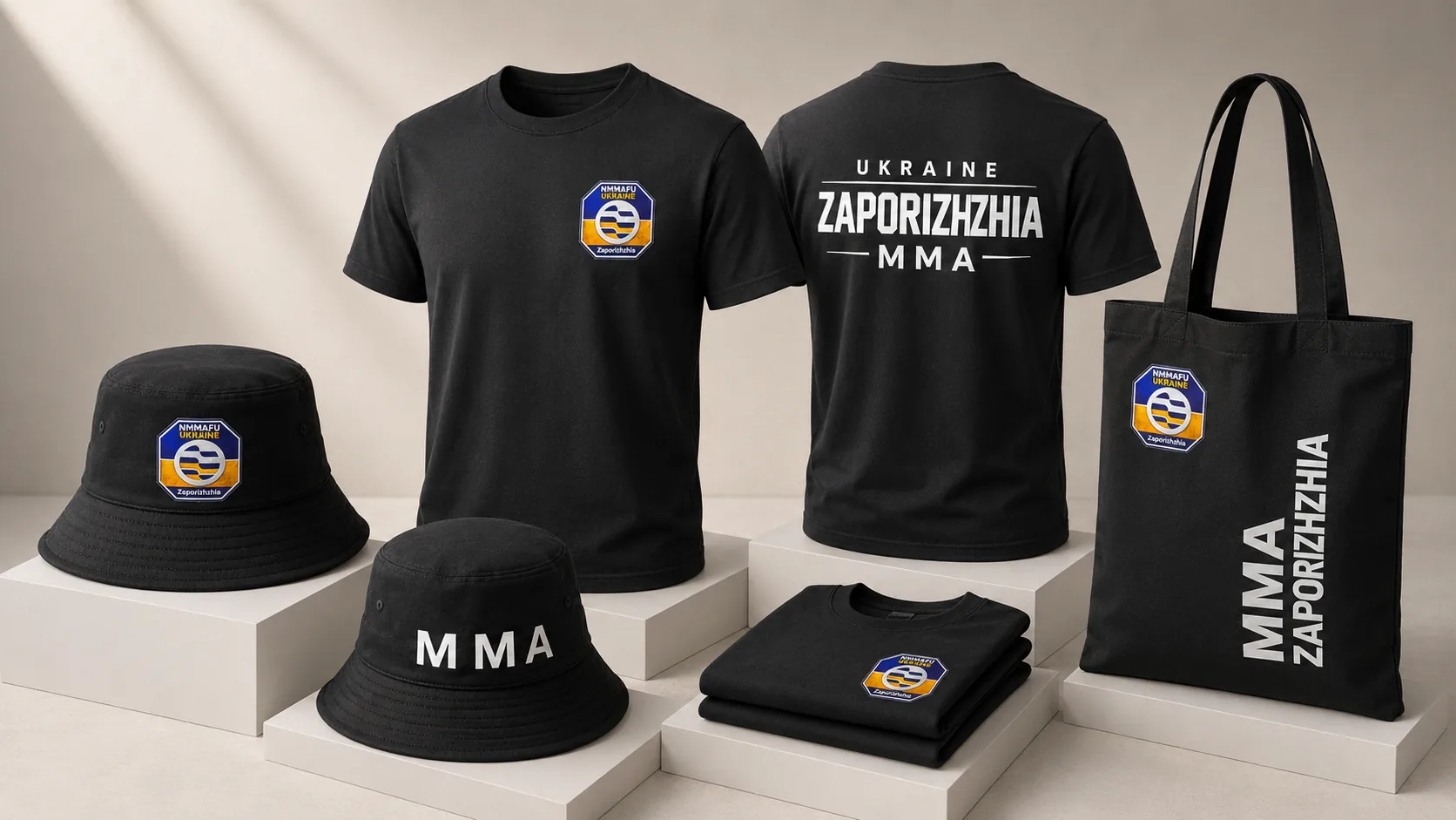 Клубний набір MMA Zaporizhzhia з футболками, панамами та шопером